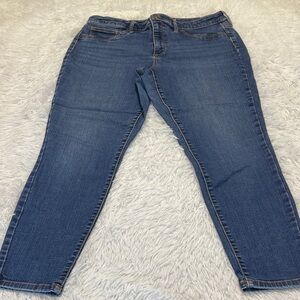 Universal Thread Women's Skinny HIGH RISE JEGGING  in Blue SIZE 14 32S